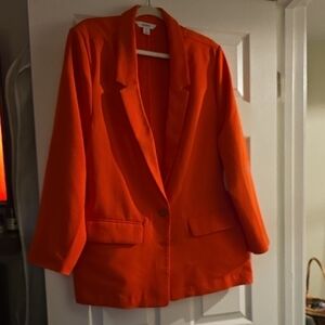 Old Navy Vibrant Orange Blazer